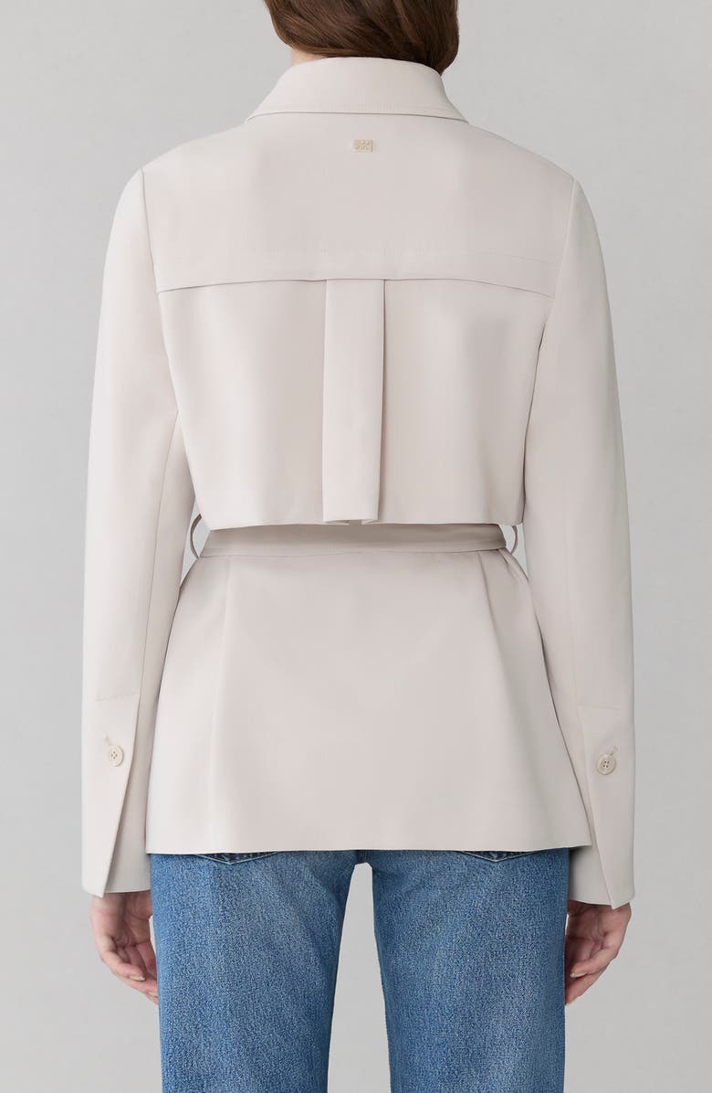 Soia & Kyo Haisley Short Trench Coat, Alternate, color, Light Oak