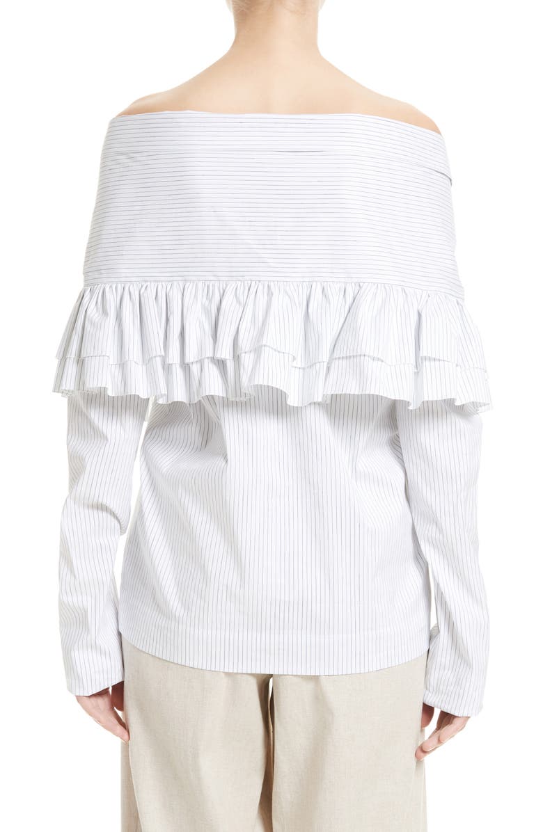 Isa Arfen Ruffle Knot Top, Alternate, color, 