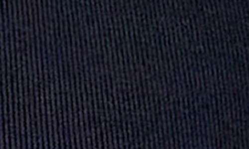 Endless Rose Contrast Collar Button Front Knit Top In Black