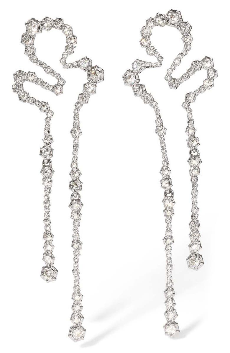 Alexis Bittar Punk Royale Crystal Drop Earrings, Main, color,