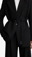 Smythe Leather Wrap Belt