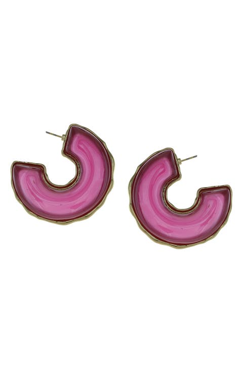 Madie Open Hoop Earrings