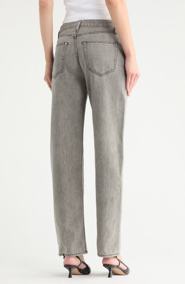 TWP Soda Pop Straight Leg Jeans, Alternate, color, Dark Grey