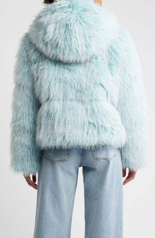 Ugg(r) Ronney High Pile Puffer Jacket In Blue