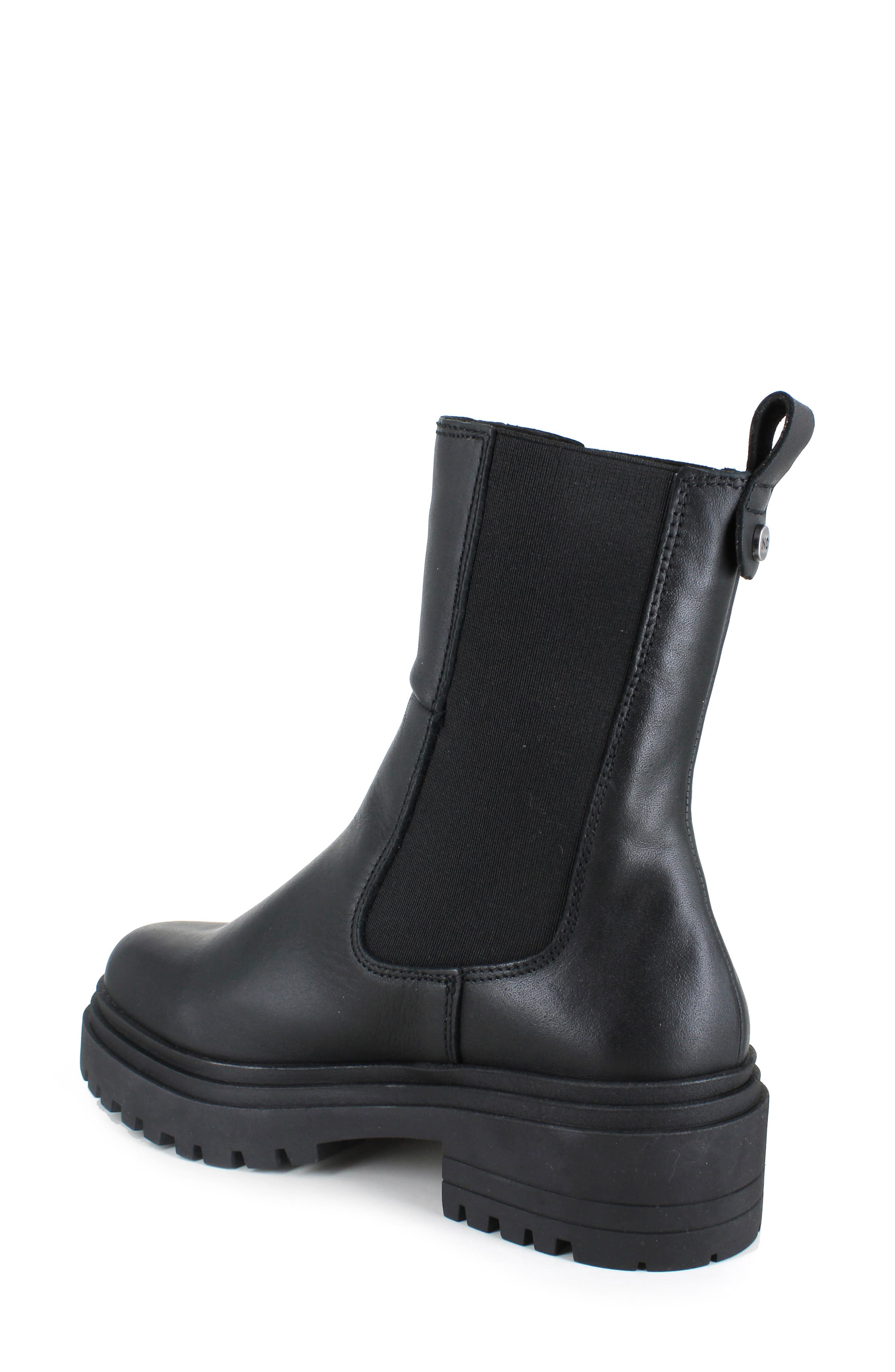National Comfort Rossie Water Resistant Chelsea Boot, Alternate, color, Black