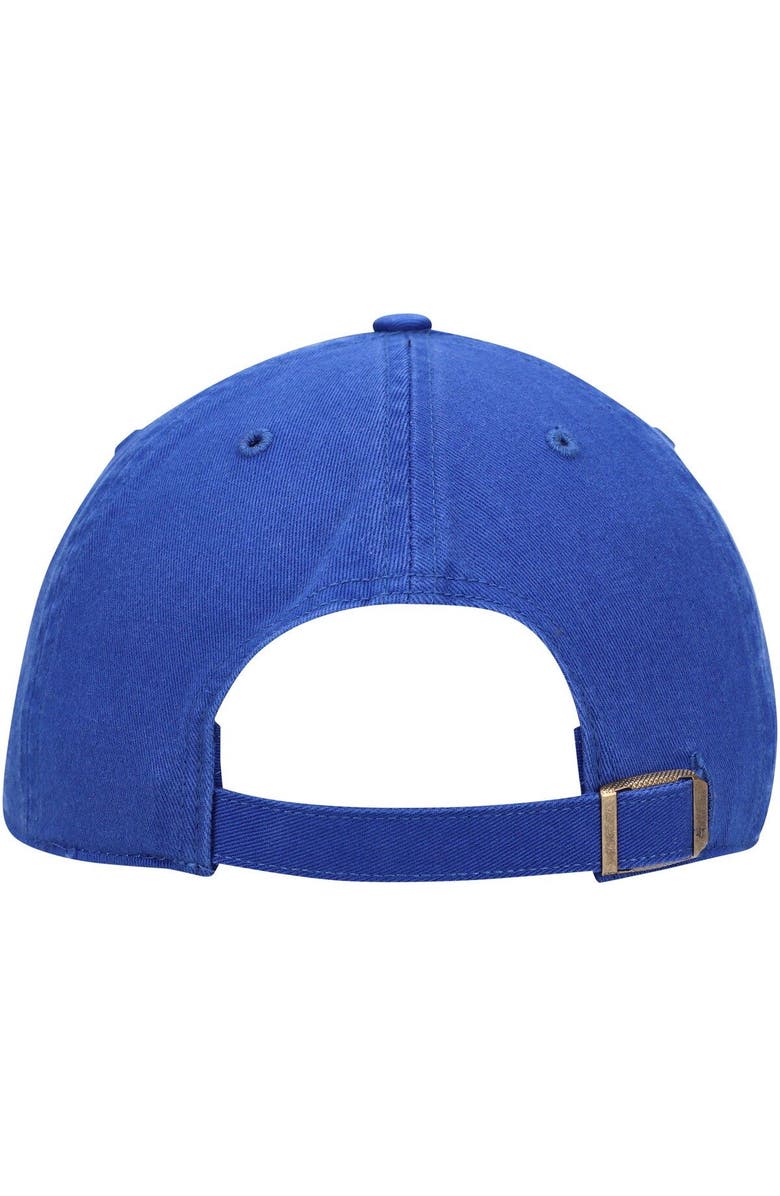 '47 Men's '47 Royal Chicago Cubs Logo Cooperstown Collection Clean Up Adjustable Hat, Alternate, color, Royal