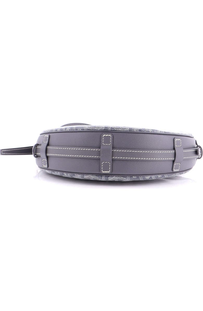 Pre-Owned Goyard Hirondelle Shoulder Bag Coated Canvas and Leather, Alternate, color, Gray