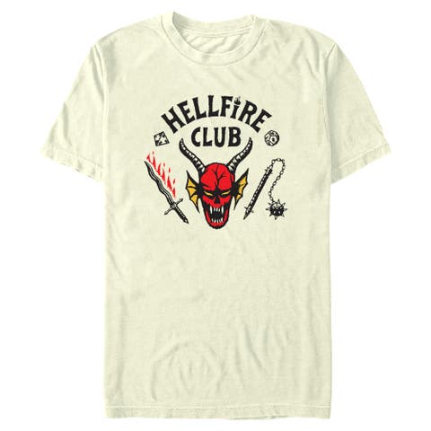 Netflix Men's Welcome to the Hellfire Club Short Sleeve Graphic T-Shirt