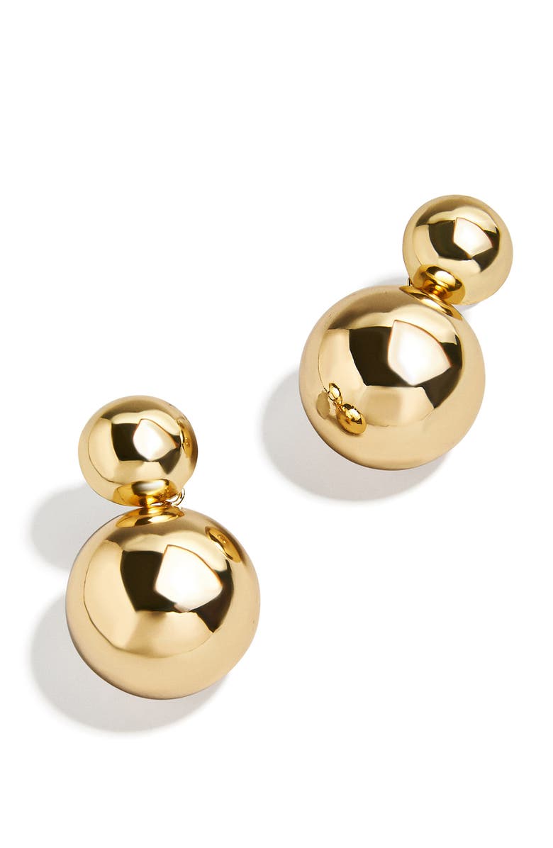 BaubleBar Azharia Drop Earrings, Main, color, Gold