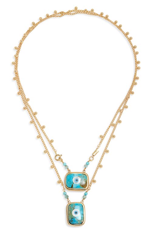 Gas Bijoux Scapulaire Layered Necklace