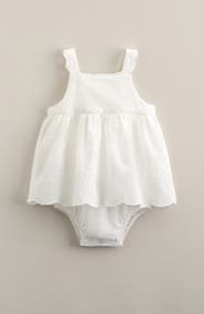 Nordstrom Scallop Skirted Bodysuit