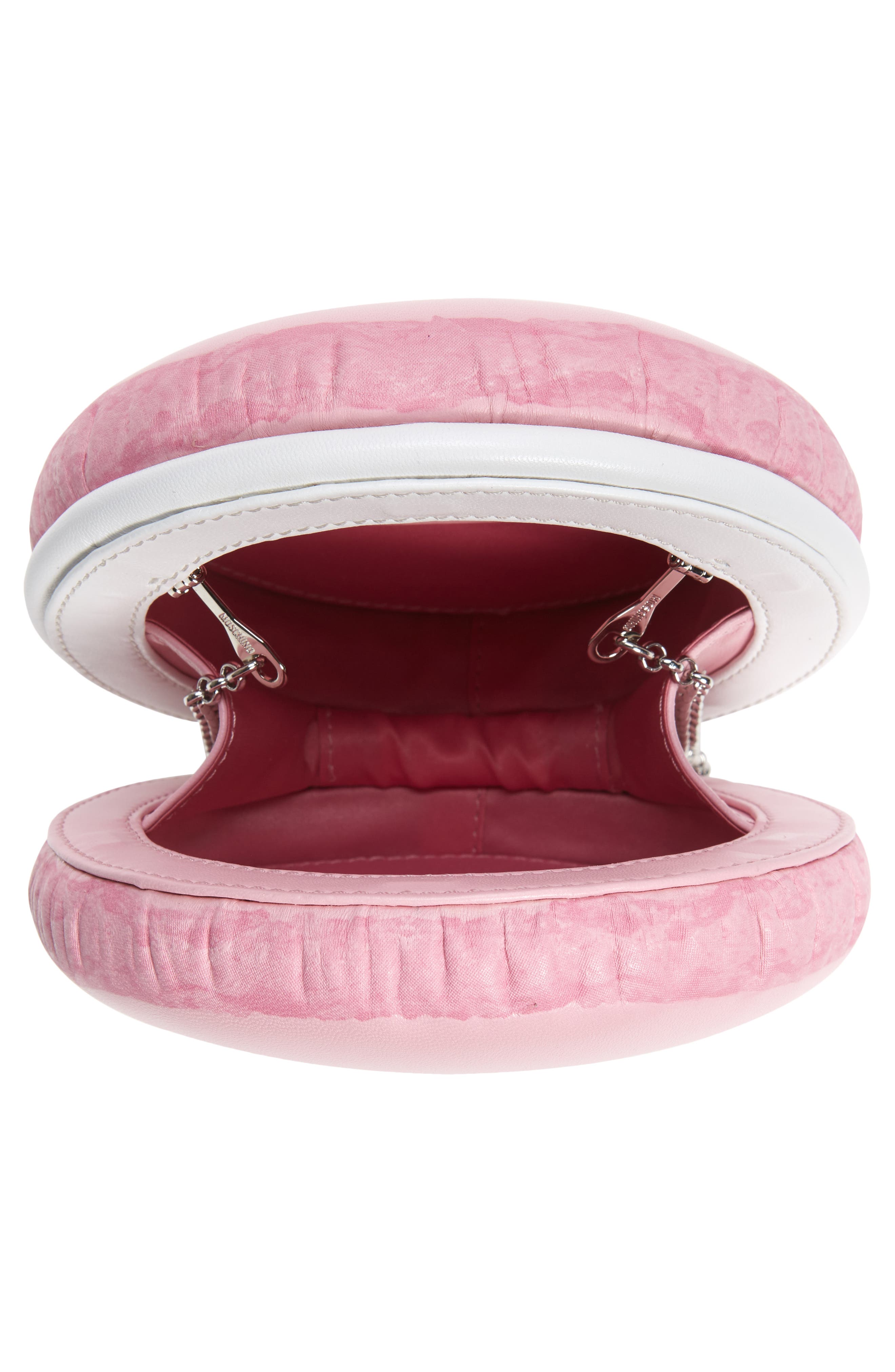 Moschino Macaroon Leather Shoulder Bag, Alternate, color, 