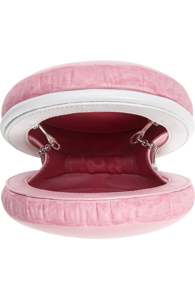 Moschino Macaroon Leather Shoulder Bag, Alternate, color,