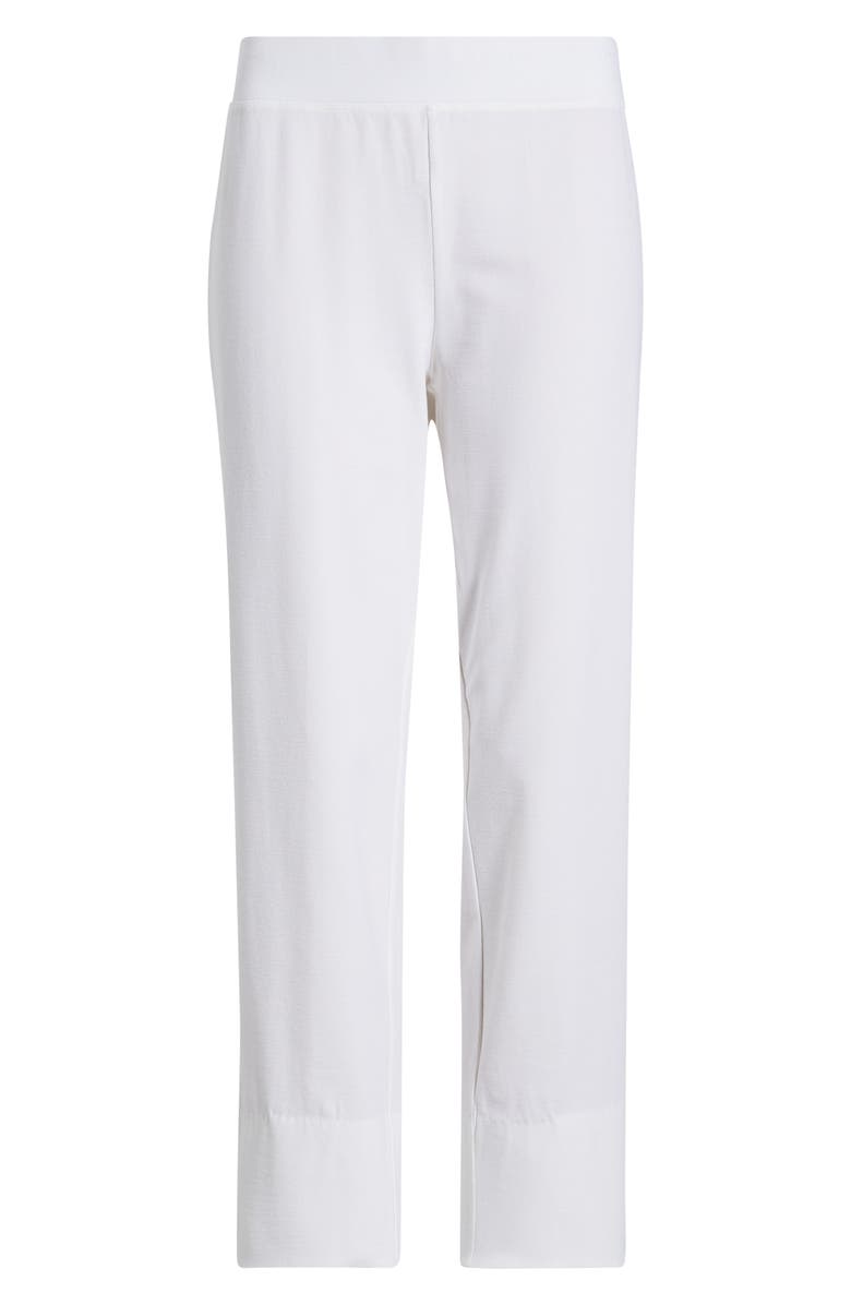 Eileen Fisher Slit Back Slim Crop Pants, Alternate, color, White