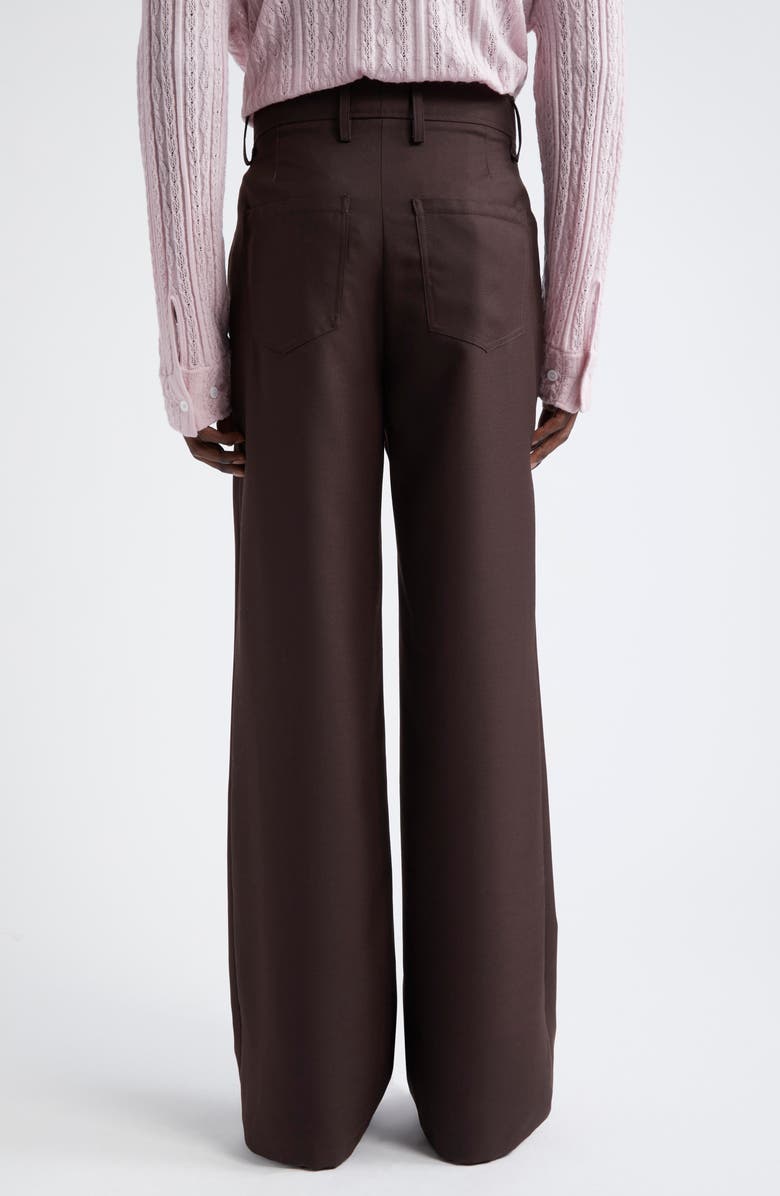 Séfr Jiro Wide Leg Twill Trousers, Alternate, color, 