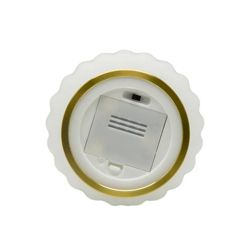 Transpac Light Up White Frosted Glass Tree Decorative Object Battery Operated In Neutral