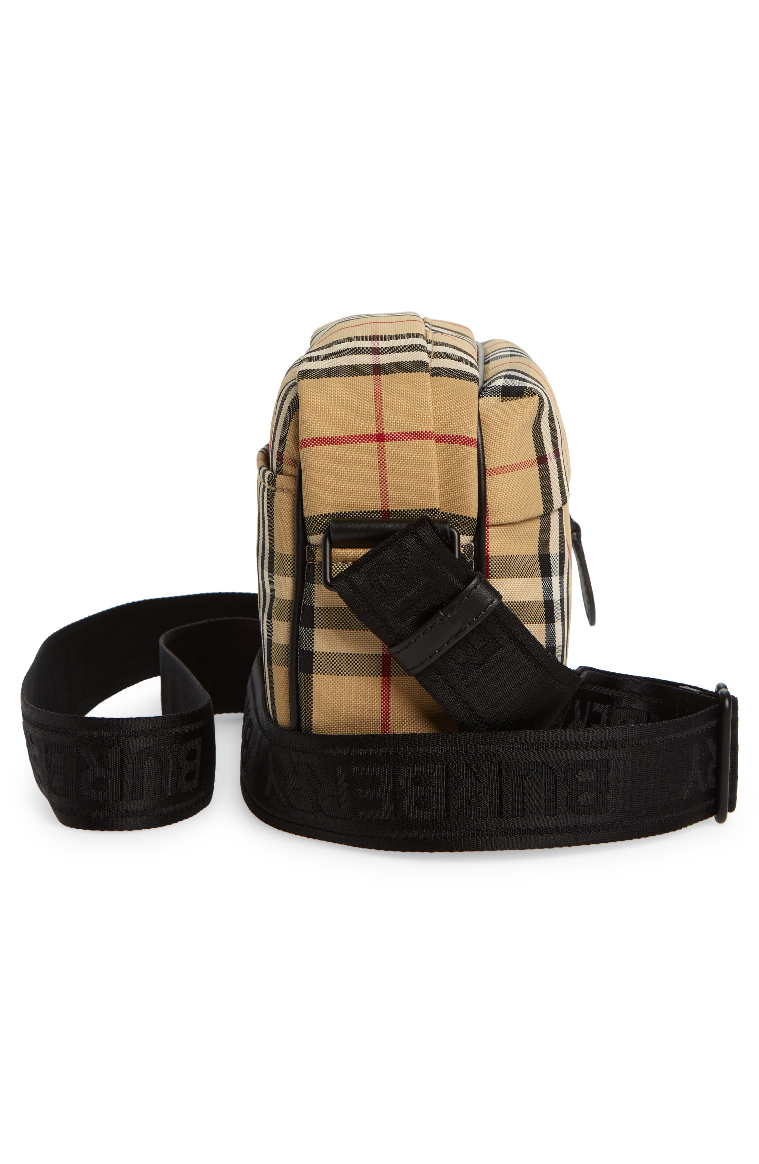Burberry Paddy Check Crossbody Bag, Alternate, color, 