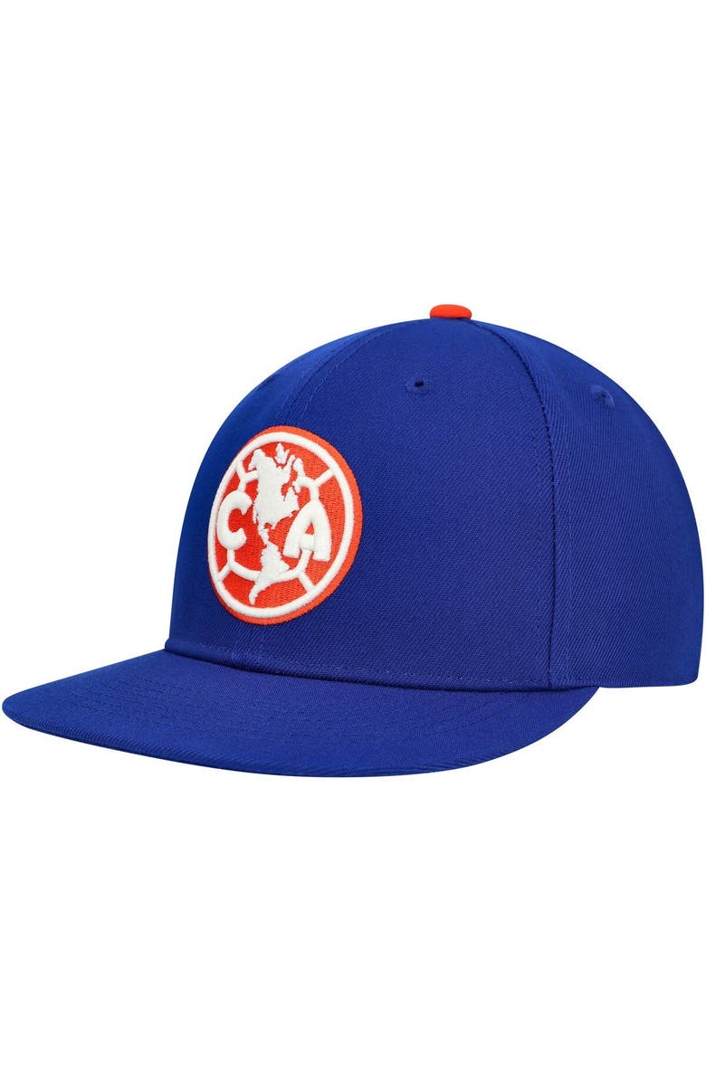 FAN INK Men's Blue Club America America's Game Snapback Hat, Main, color, Blue