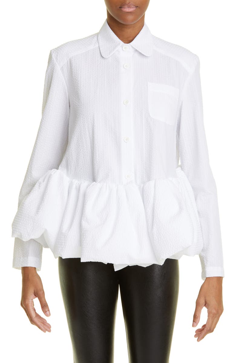 MELITTA BAUMEISTER Puffle Shirt Jacket, Main, color, 