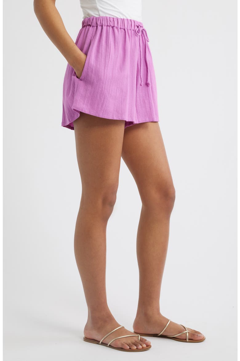 Premium Surf Holiday Shorts, Alternate, color, PURPLE PINK