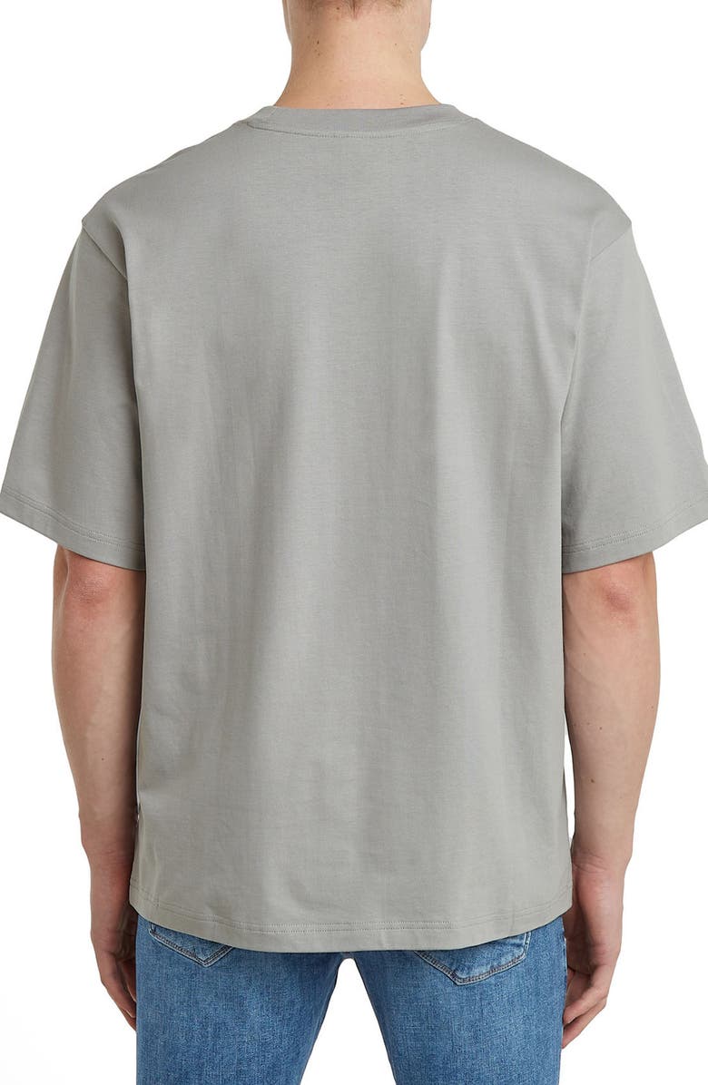 G-STAR Color Shift Old Skool Box Logo Organic Cotton Graphic T-Shirt, Alternate, color, Grey Alloy