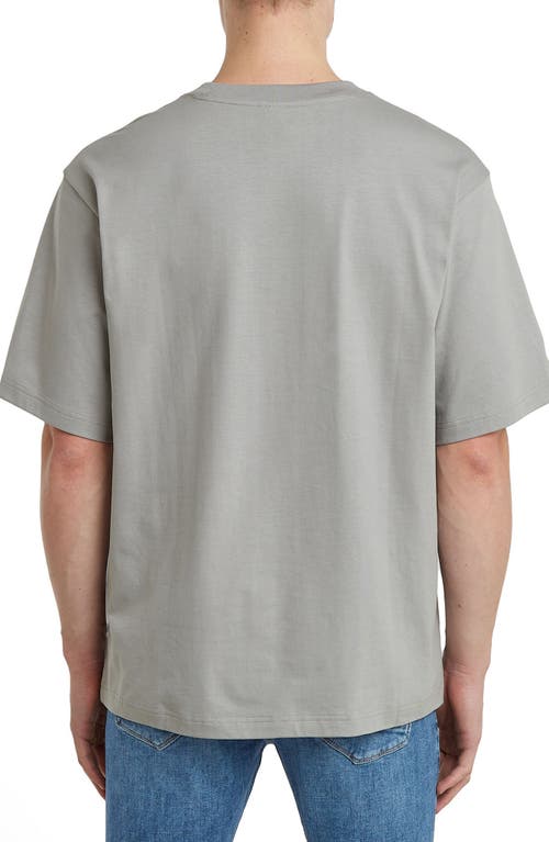 G-star Color Shift Old Skool Box Logo Organic Cotton Graphic T-shirt In Gray