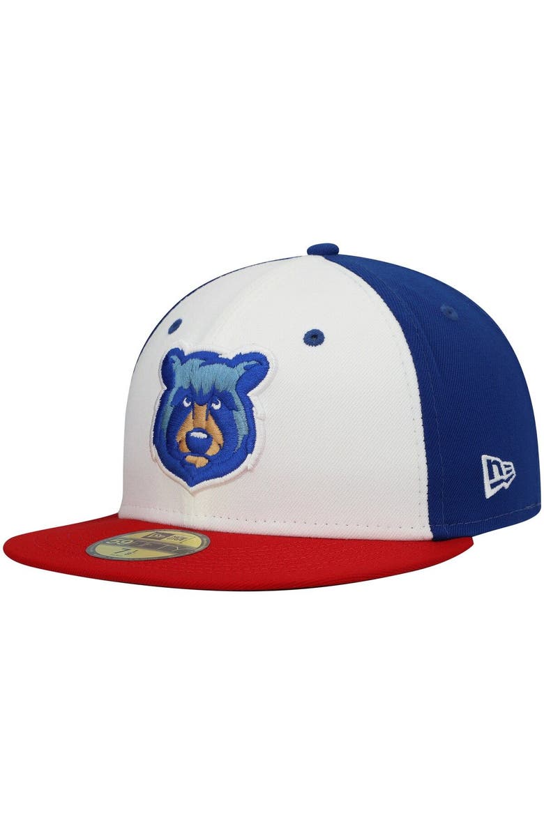 New Era Men's New Era White Tennessee Smokies Authentic Collection Team Home 59FIFTY Fitted Hat, Alternate, color, 
