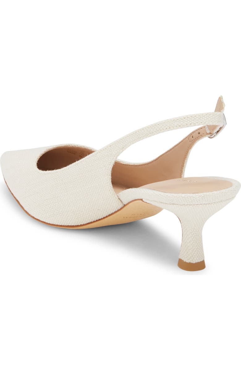 Stuart Weitzman Isla Slingback Pump, Alternate, color, Natural
