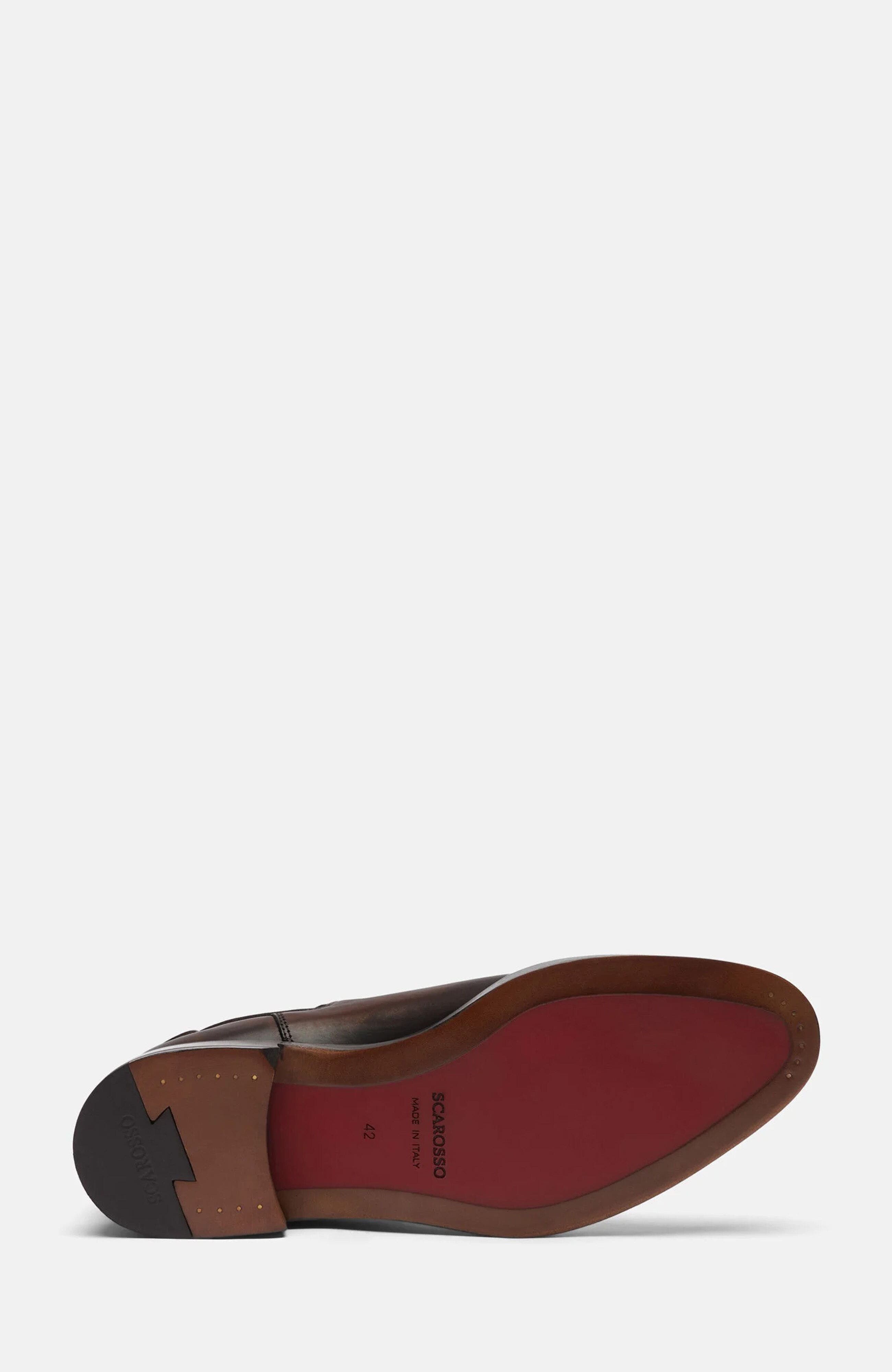 Enzo Chelsea Boots, Alternate, color, Chestnut Calf