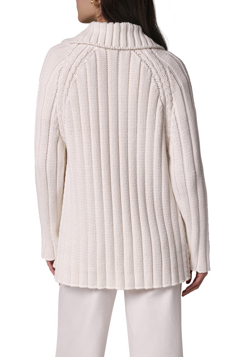 Cable Knit Cardigan, Alternate, color, CREAM