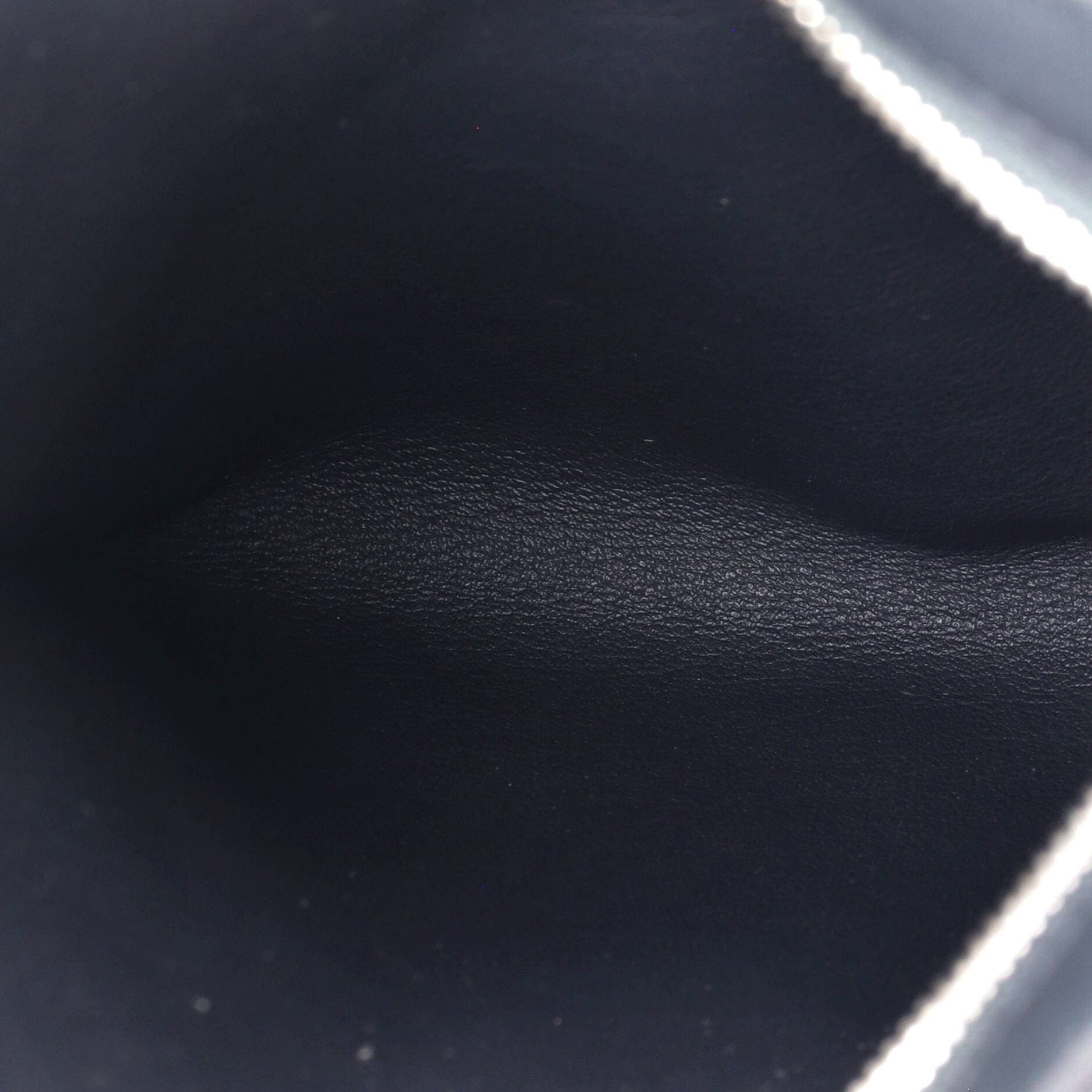 Pre-Owned Hermes Pochenplus Sling Wallet Leather, Alternate, color, Gris Misty