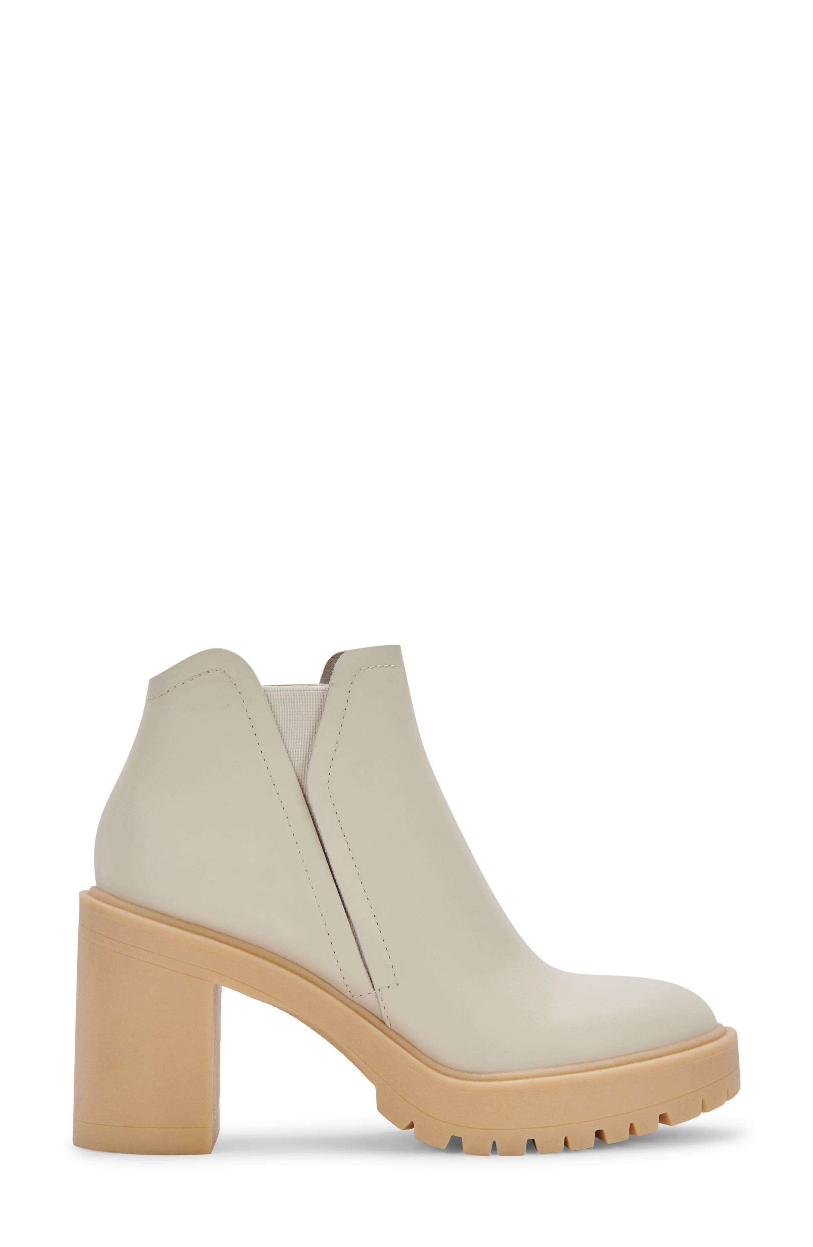 Cashe H₂O Waterproof Bootie, Alternate, color, IVORY LEATHER