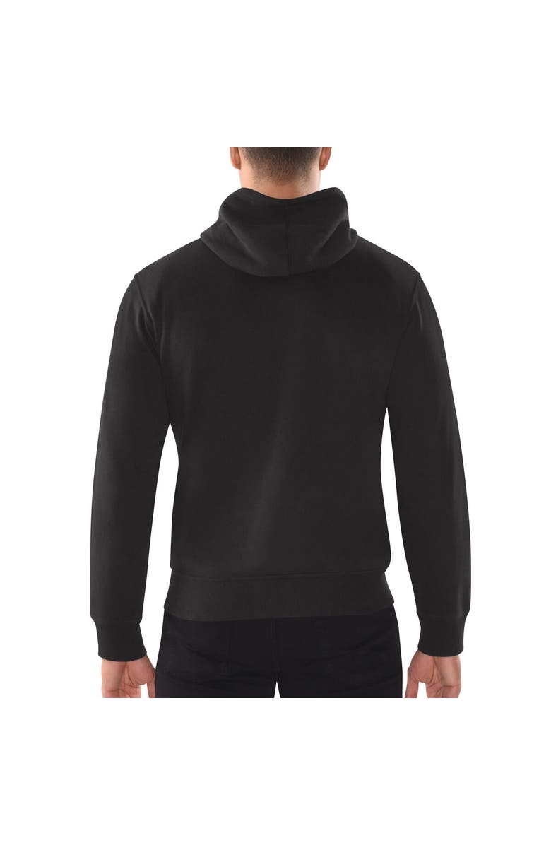 STARTER Men's Starter Black Baltimore Ravens Domestic Post Season Full-Zip Hoodie, Alternate, color, Black