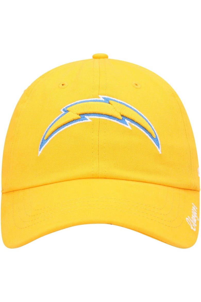 Women's '47 Gold Los Angeles Chargers Miata Clean Up Secondary Logo Adjustable Hat, Alternate, color, Gold