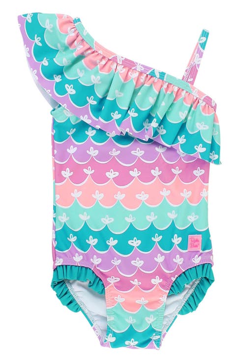 Kids' Mermaid One-Shoulder One-Piece Swimsuit (Toddler & Little Kid)