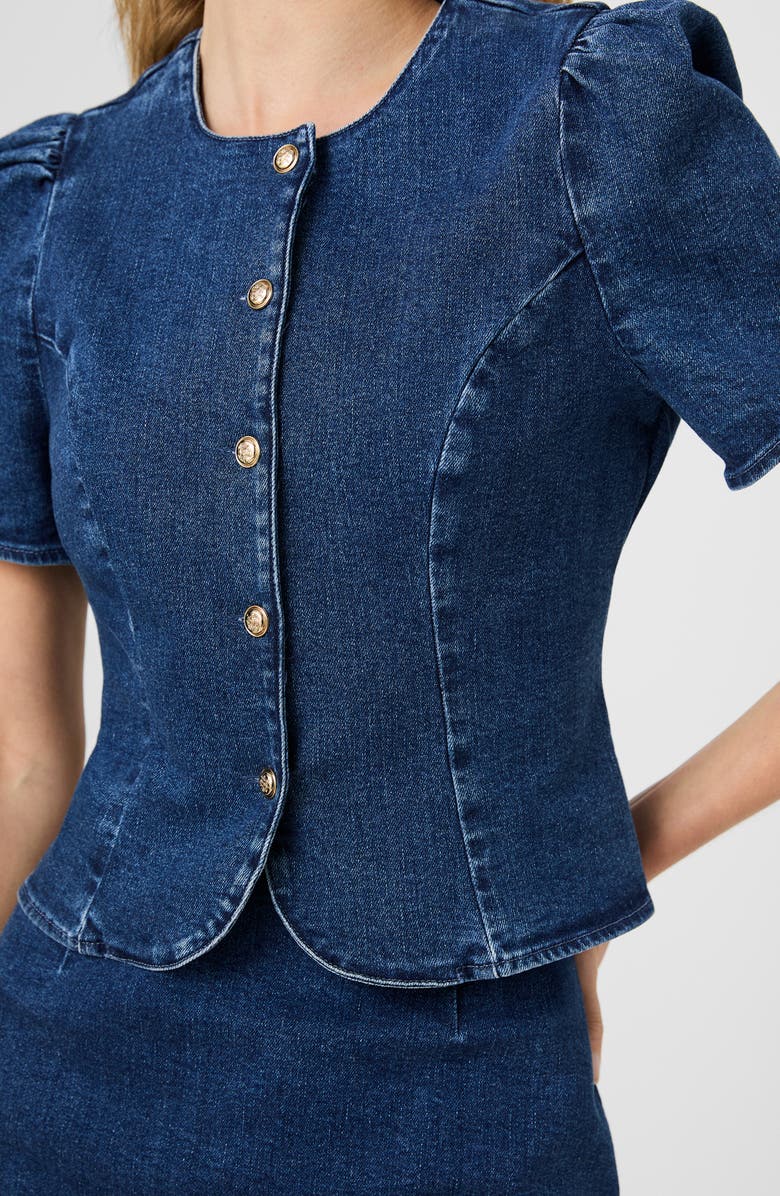 French Connection Delancey Denim Button-Up Shirt, Alternate, color,