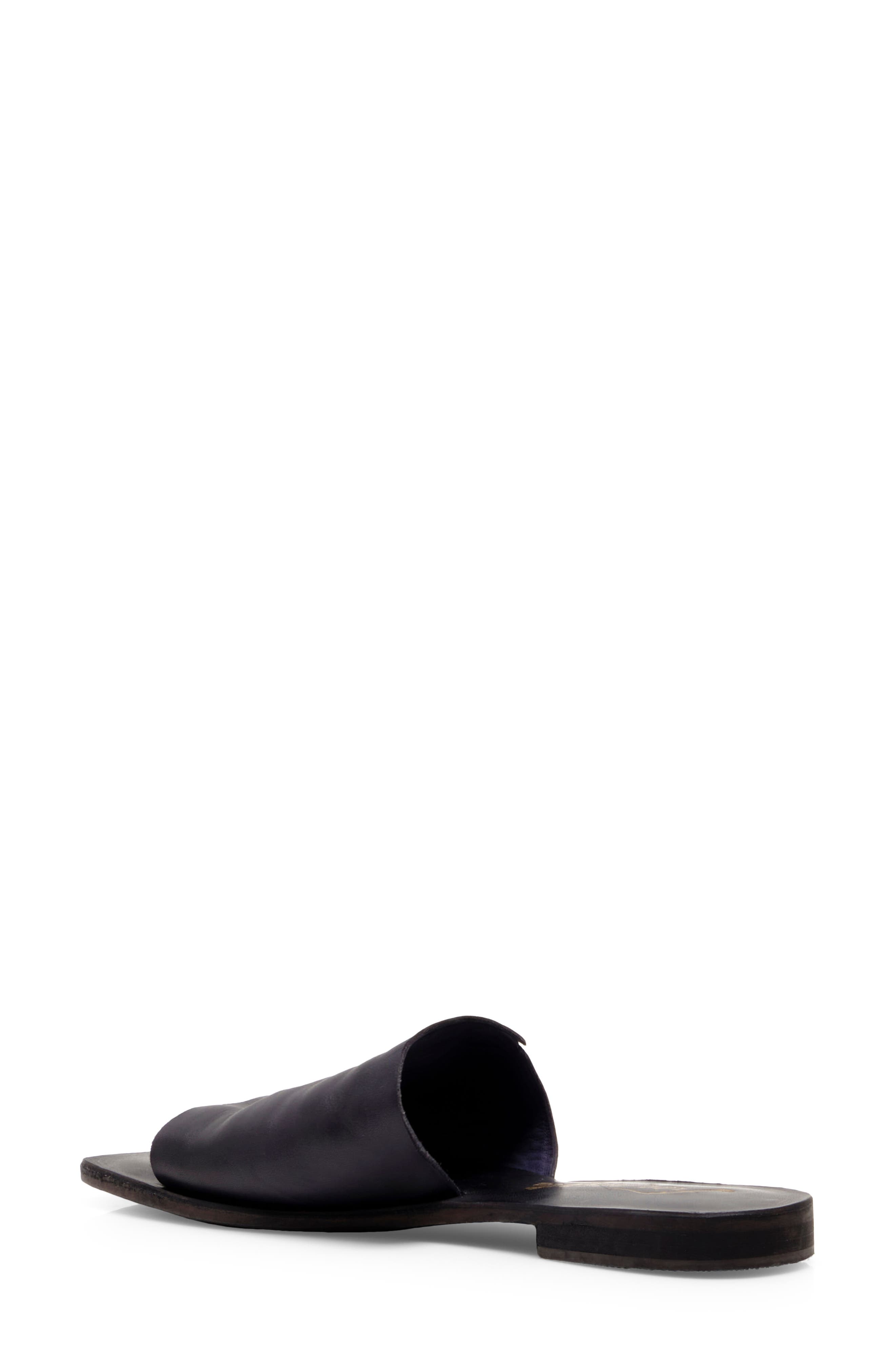 Free People Verona Slide Sandal, Alternate, color, Black