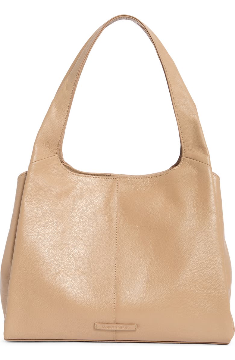 Lucky Brand Sue Leather Shoulder Bag, Alternate, color, Tuscany Cow Pdm