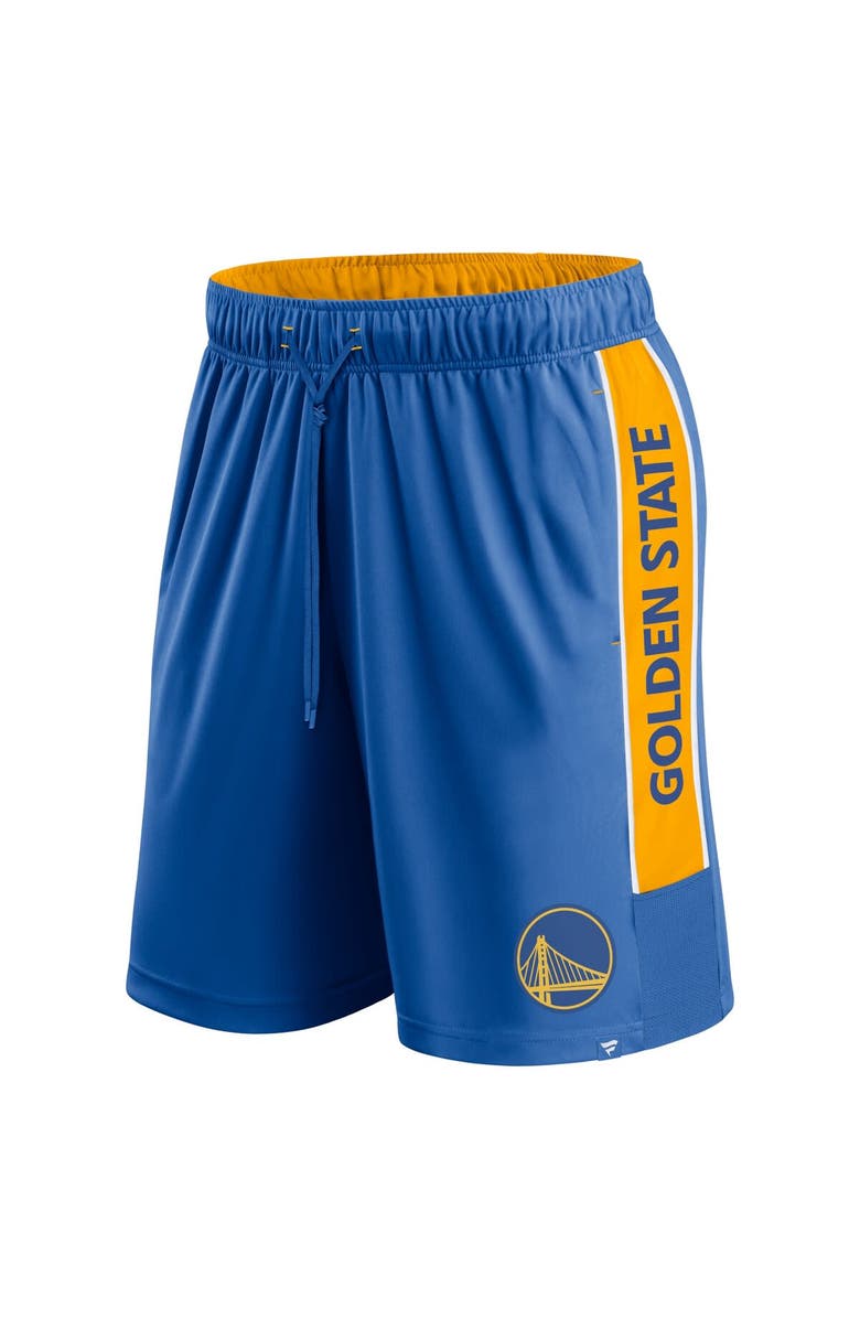 FANATICS Men's Fanatics Branded Royal Golden State Warriors Game Winner Defender Shorts, Alternate, color, 