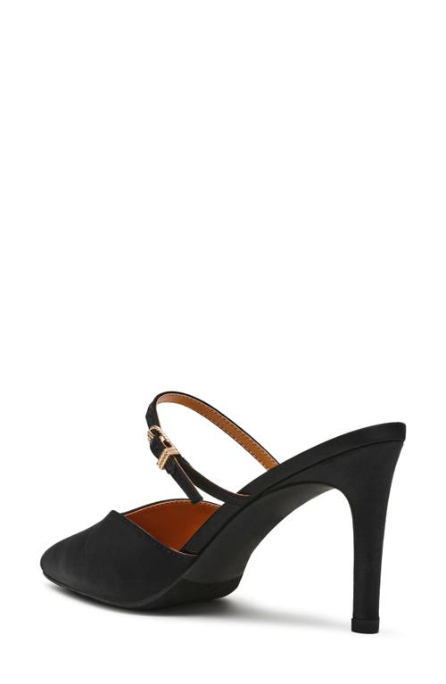 Dolce Vita Dv By Elegant Mule Pump In Black Satin