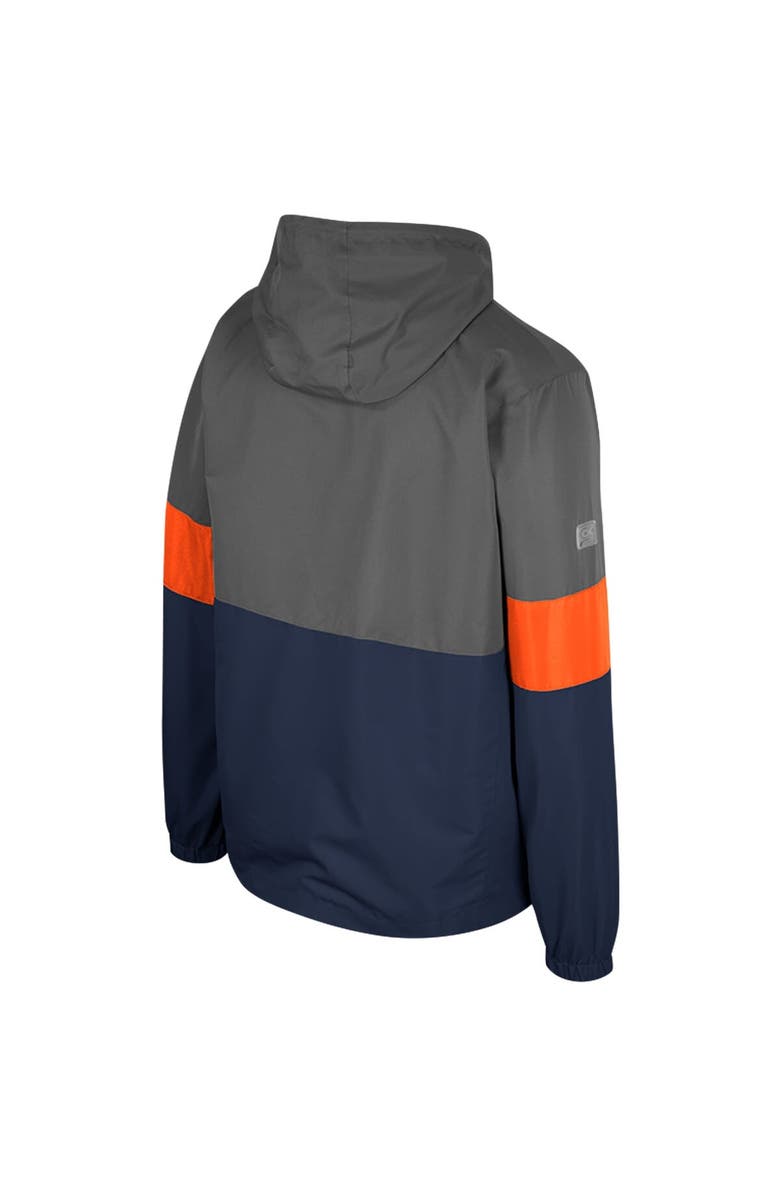 COLOSSEUM Men's Colosseum Charcoal Virginia Cavaliers Miles Full-Zip Jacket, Alternate, color, 