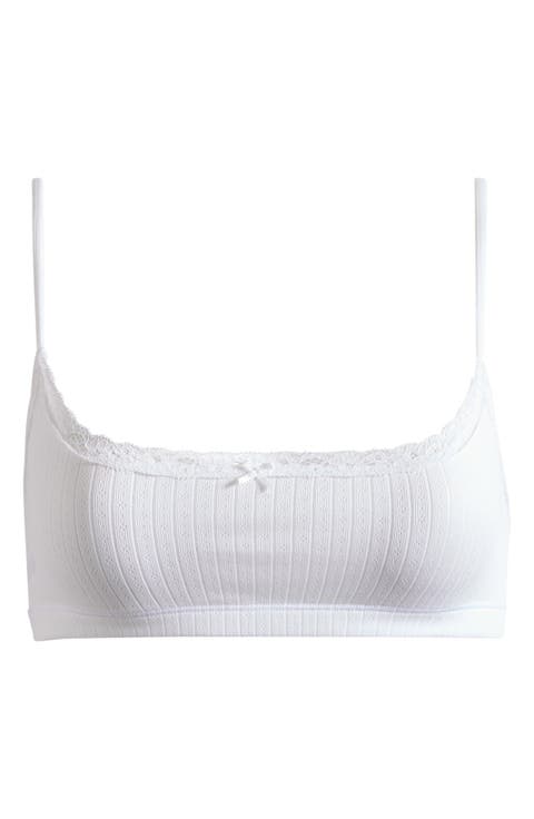 Scoop Pointelle Bralette (Regular & Plus)