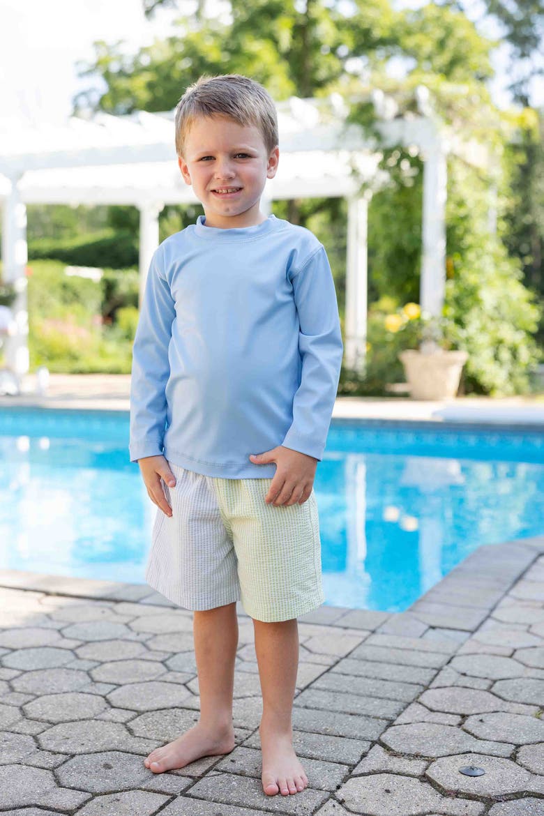 Long Sleeve Rashguard, Alternate, color, Blue