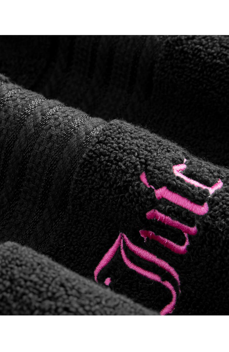 Juicy Couture Alyssa 6-Piece Towel Set, Alternate, color, Black