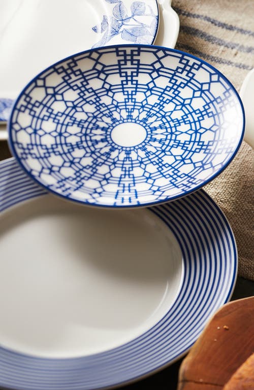 Caskata Newport Garden Gate Small Plates In Blue
