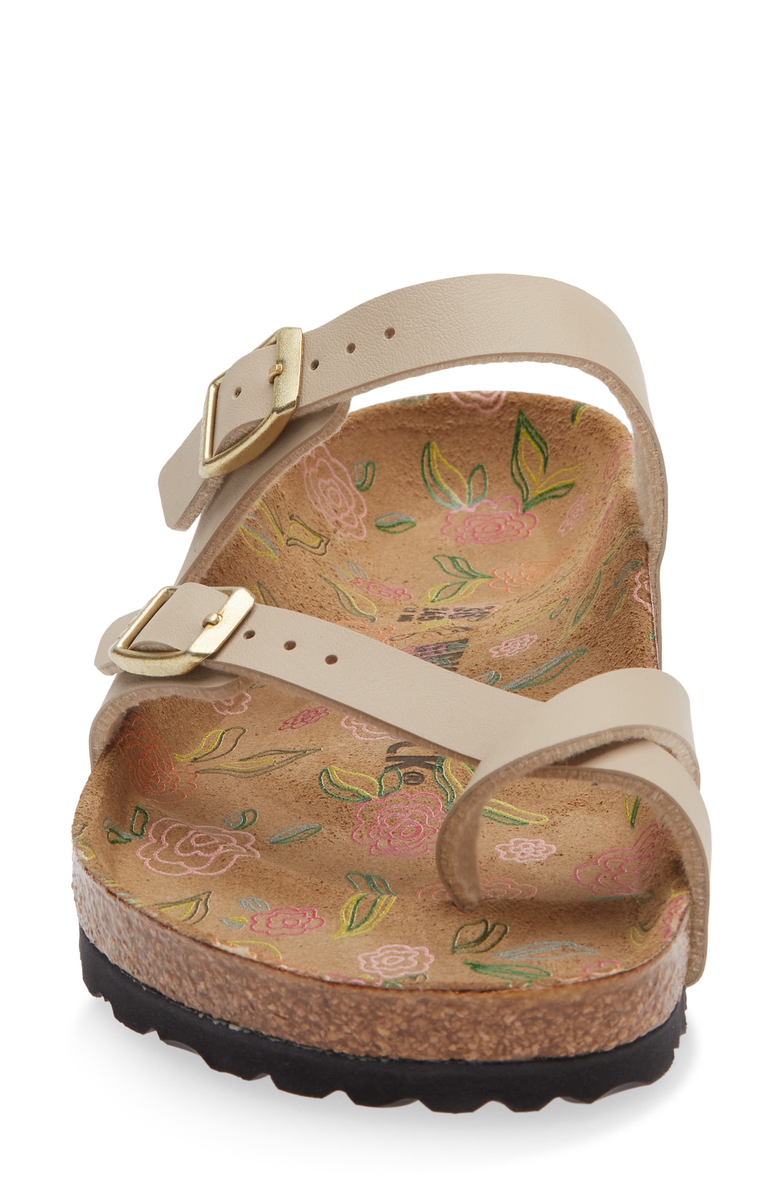 Birkenstock Mayari Printed Footbed Sandal, Alternate, color, Sandcastle