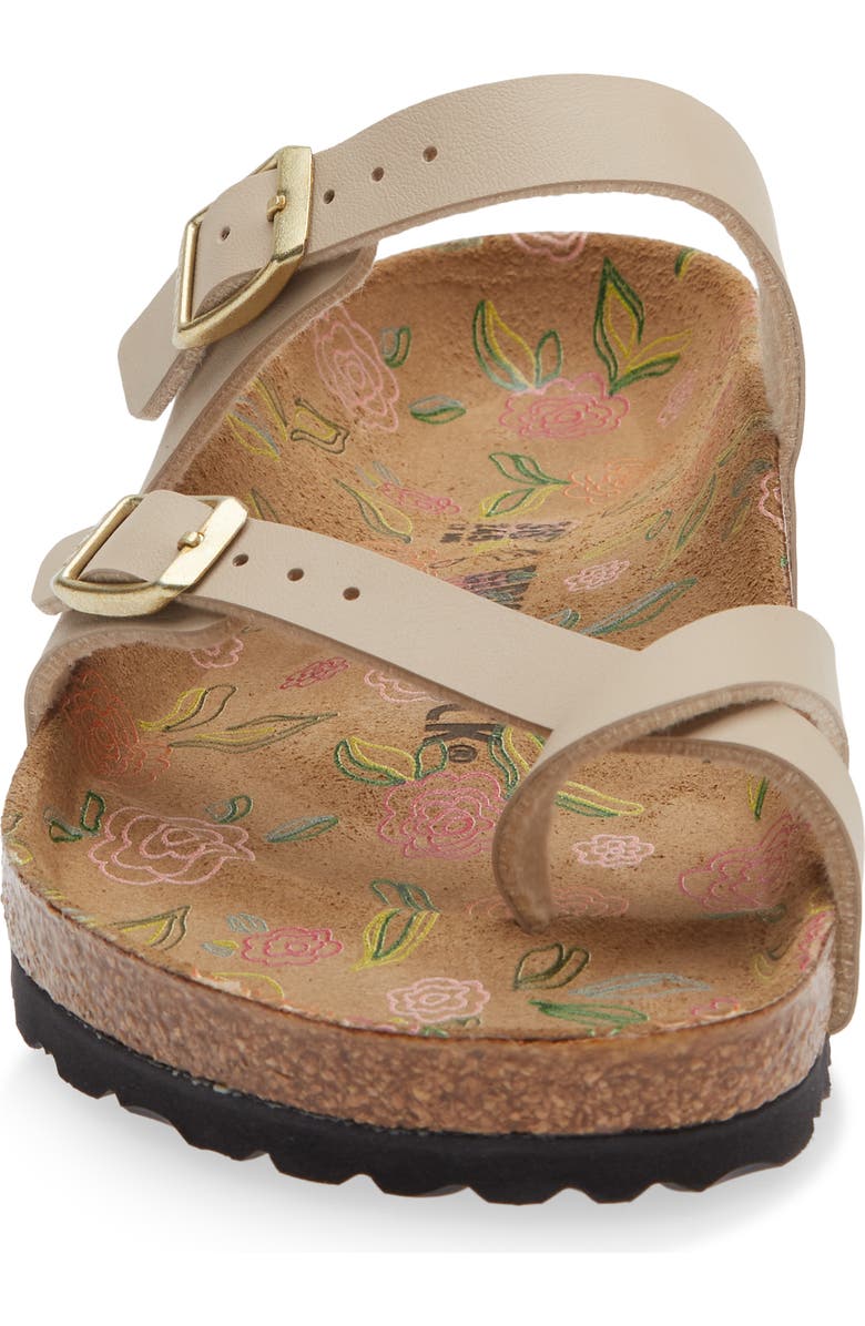 Birkenstock Mayari Printed Footbed Sandal, Alternate, color, Sandcastle