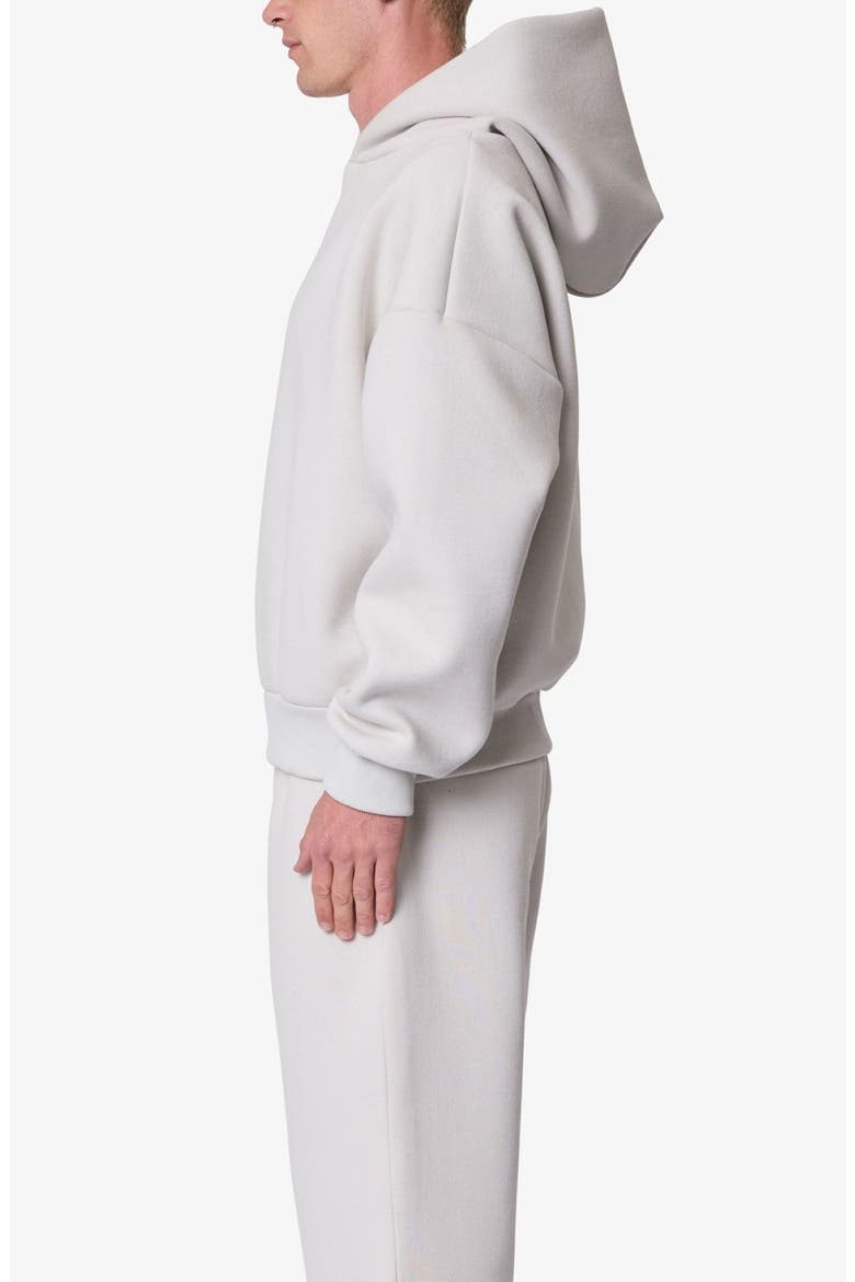 Stiff Scuba Knit Lounge Hoodie, Alternate, color, GREY