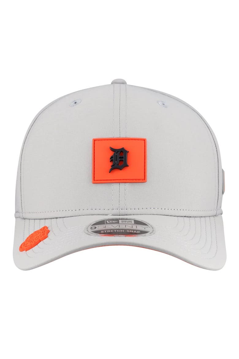 Men's New Era  Gray Detroit Tigers 2026 Clubhouse 9SEVENTY Adjustable Hat, Alternate, color, Gray