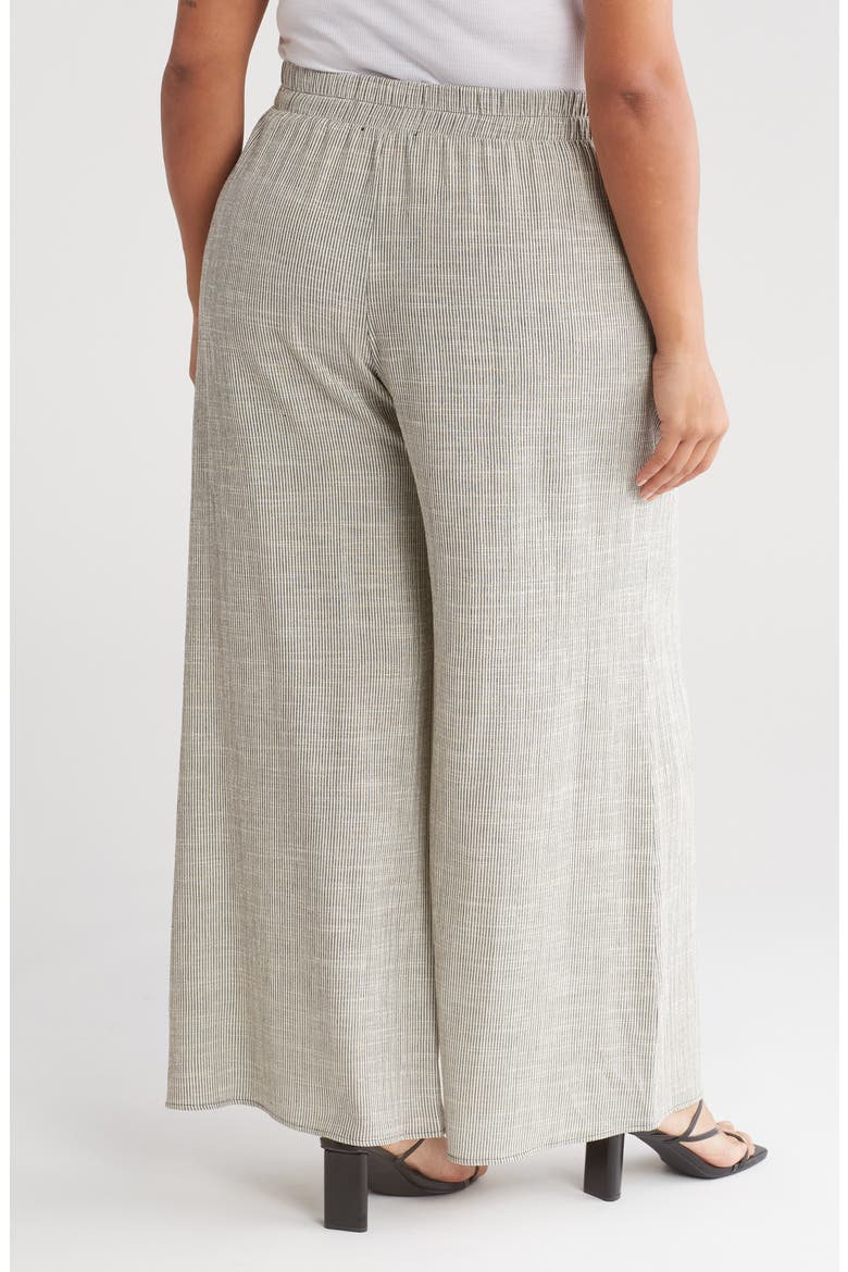 Stripe Ankle Wide Leg Pants, Alternate, color, MULTI